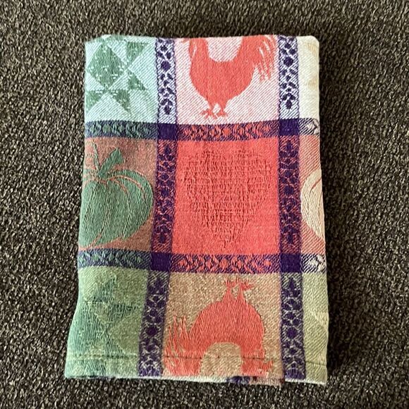 Autumnal2 Farmhouse Set of 4 Dinner Square Cloth Napkins- 16” by 16” - Picture 6 of 16